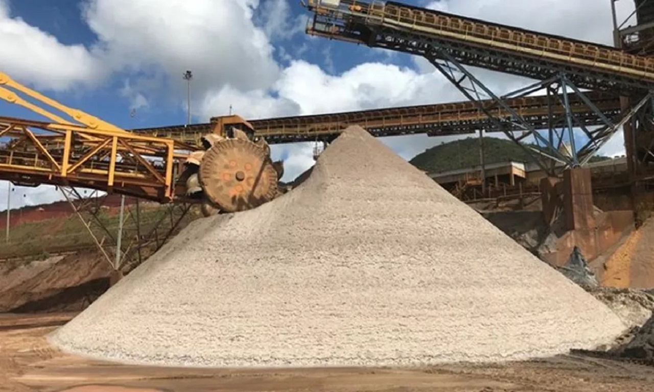 Areia sustentável - vale - minério de ferro - areia