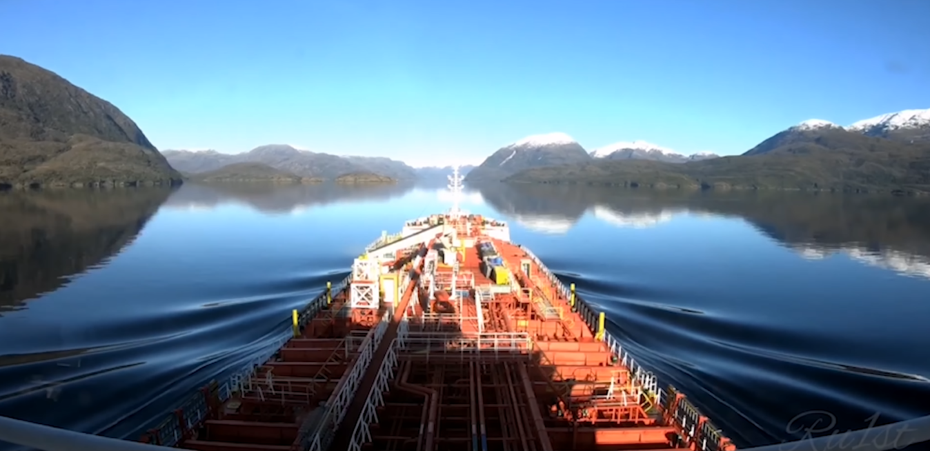 estreito de magalhães, navios, américa do sul, economia