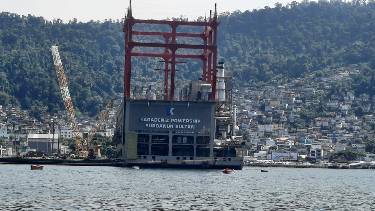 Karpowership, termelétricas, impacto ambiental, polêmica, sepetiba