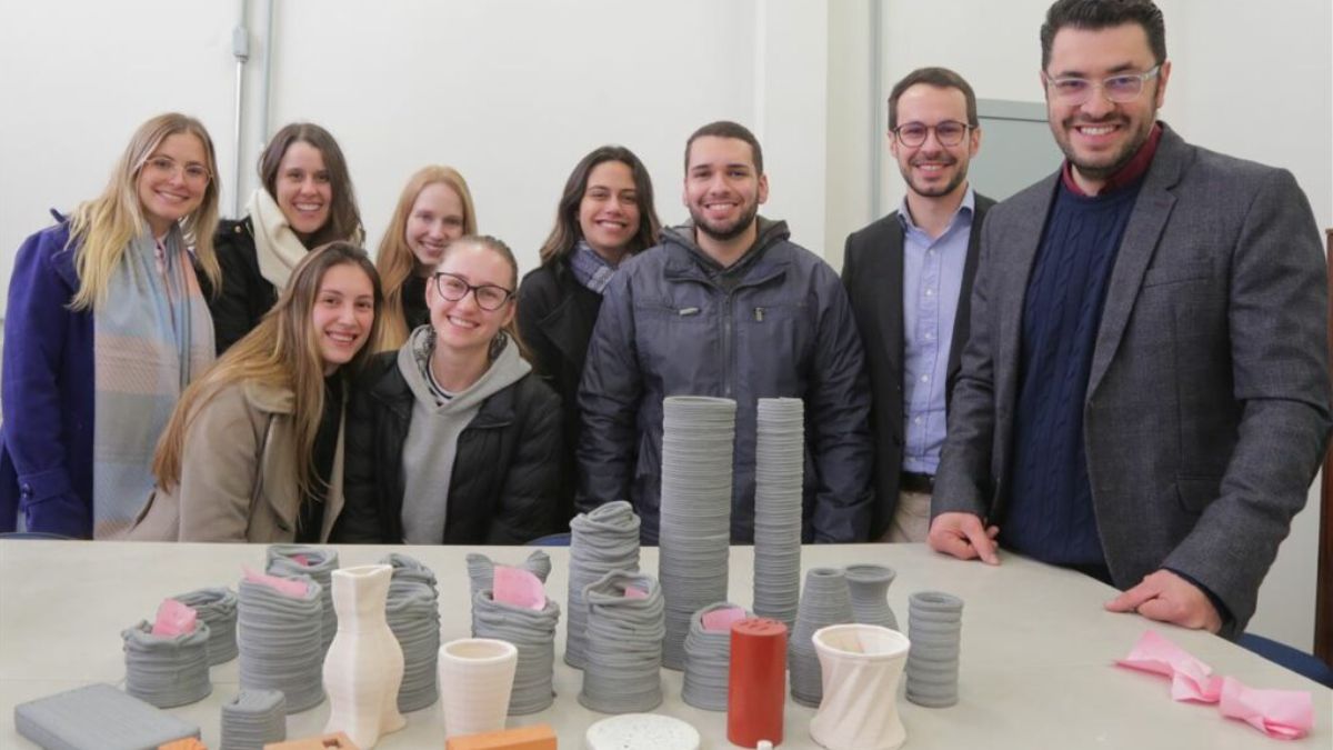 impressão 3D tecnologia concreto sustentável indústria construção civil