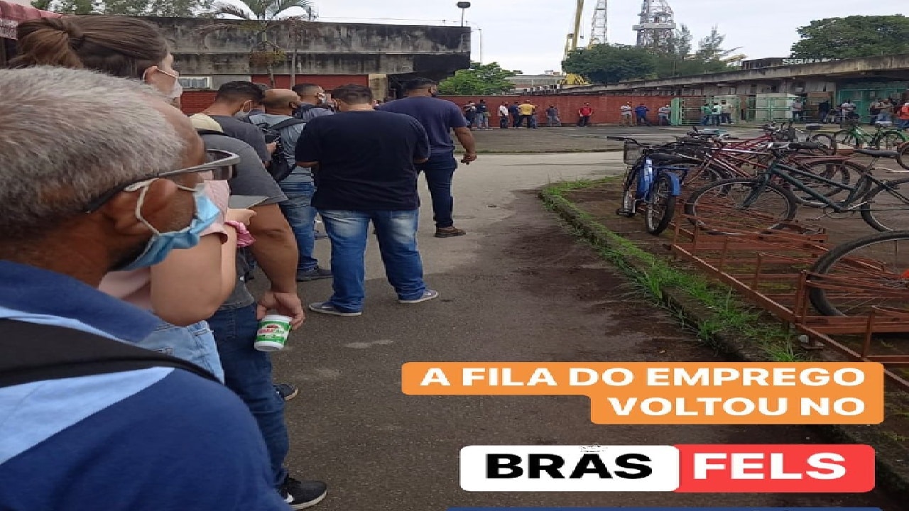 emprego - Brasfels - construção - naval - ensino fundamental - técnico - engenheiro - analista -