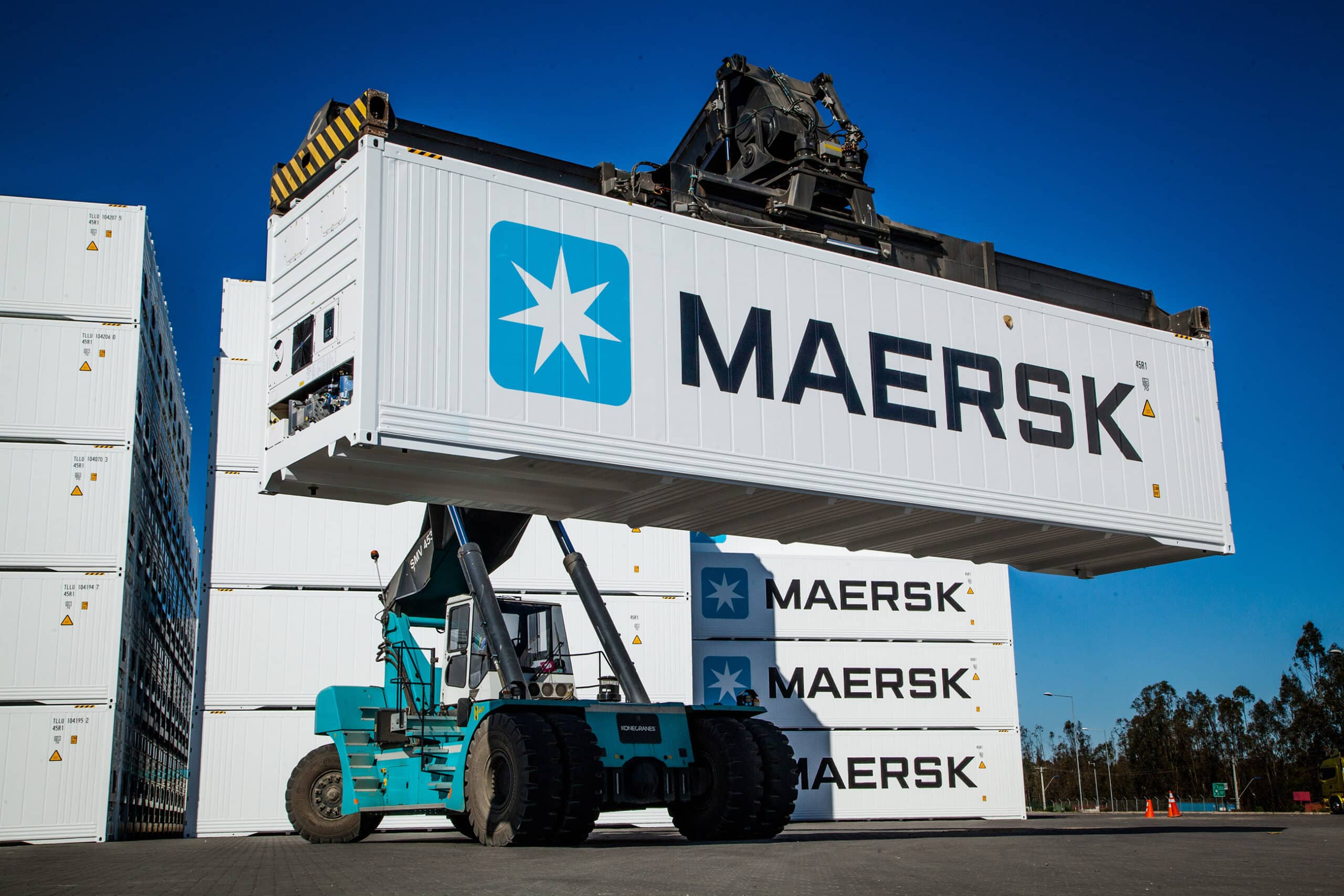 maersk, carga, refrigerados, monitoramento