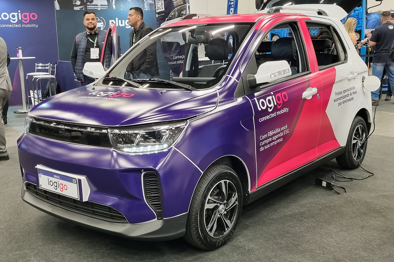 Carro elétrico chinês da Logigo Lliro chega ao Brasil custando R$ 70.000