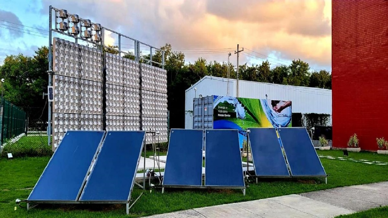 Estudantes da UFRJ desenvolvem usina capaz de gerar água e energia renovável simultaneamente