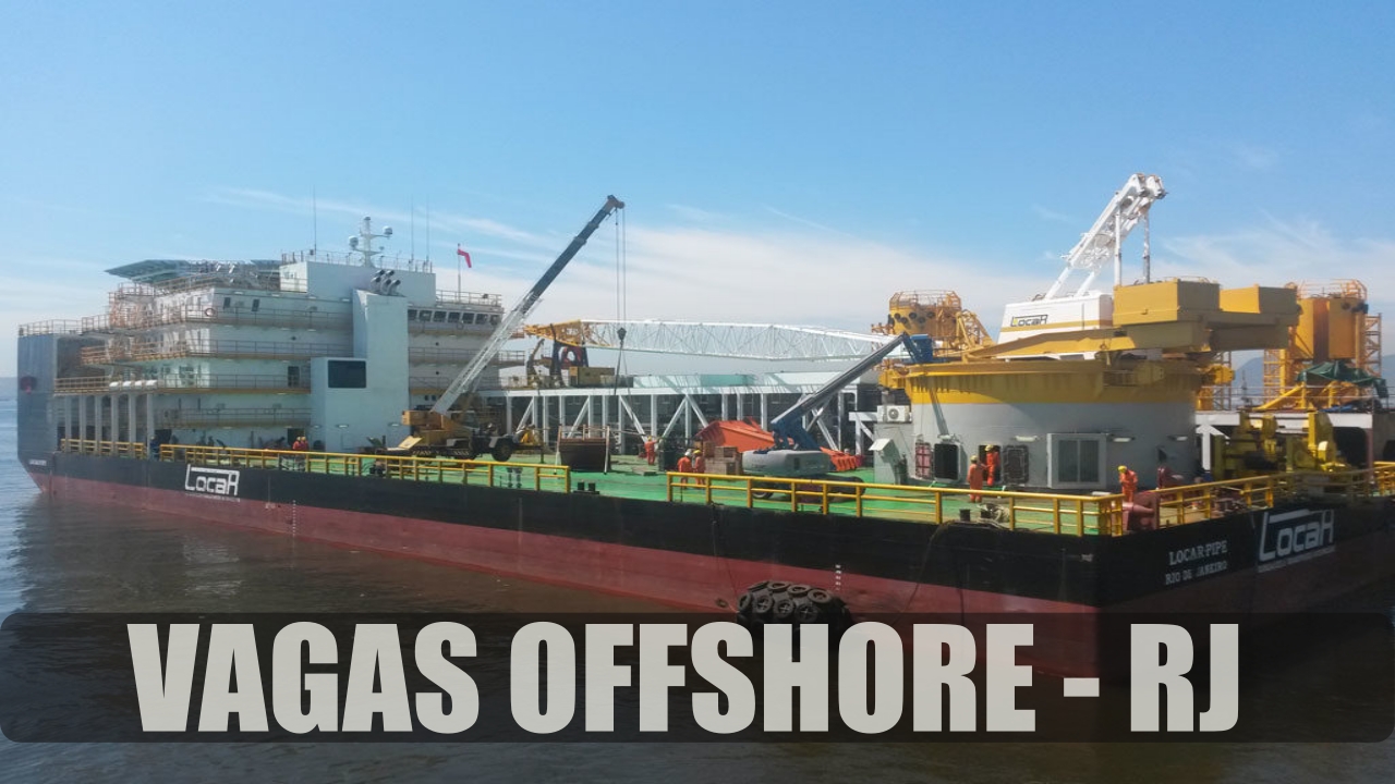 vagas offshore - emprego - técnico - Rio de Janeiro - petrobras