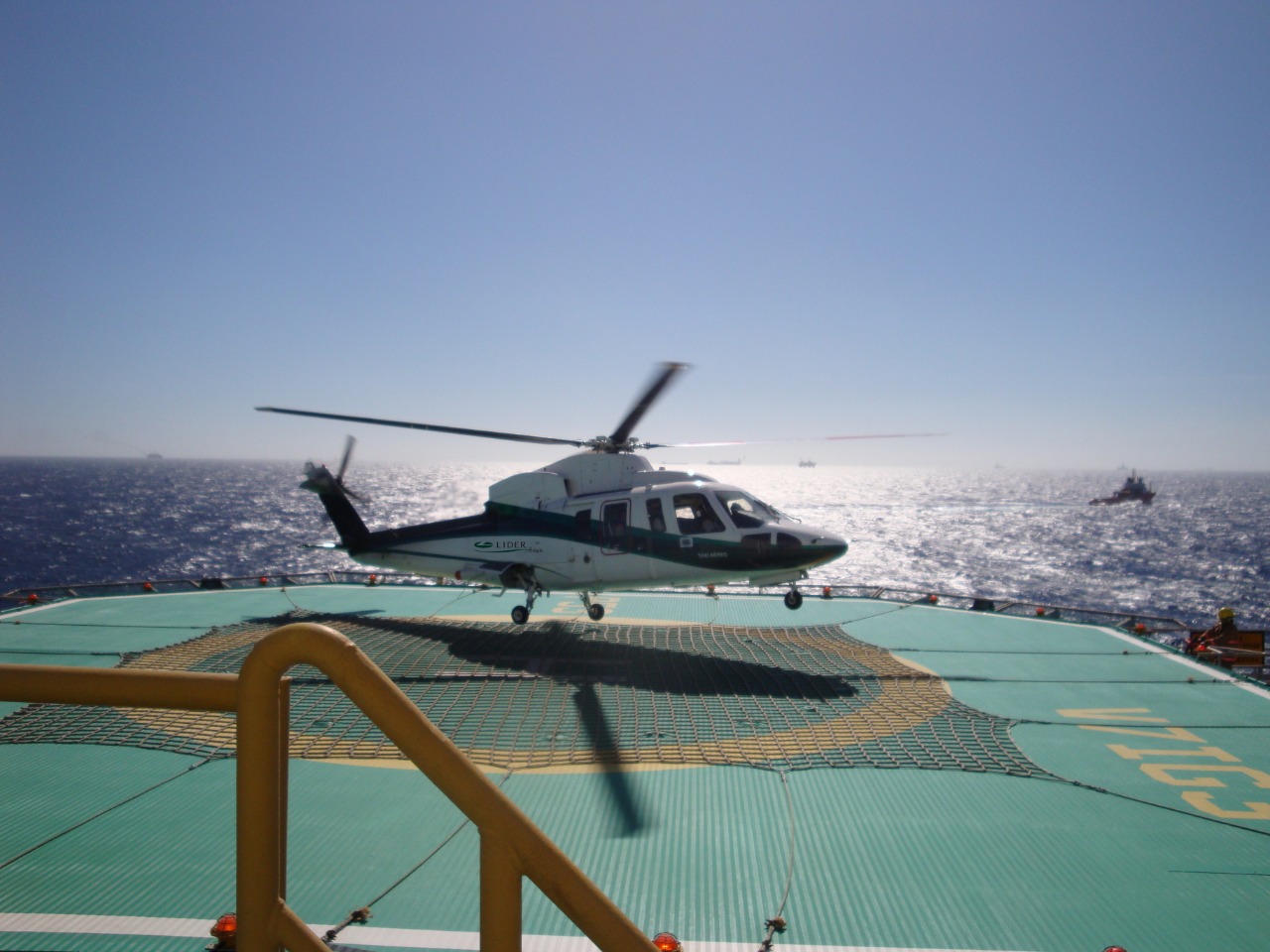 Líder Aviação helicoptero offshore