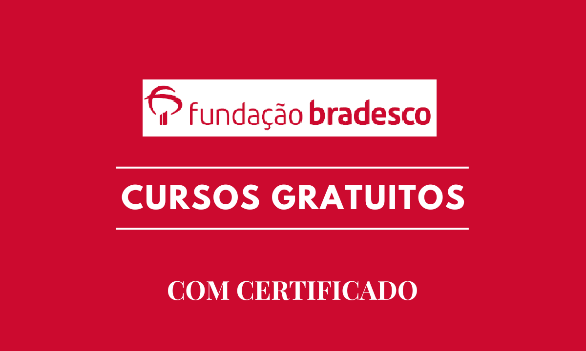 cursos, cursos online, gratuitos, bradesco