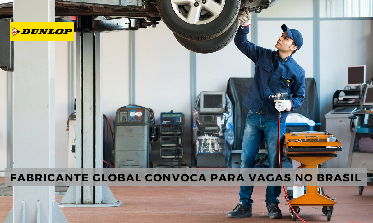 Pneus, dunlop, vagas, manutenção