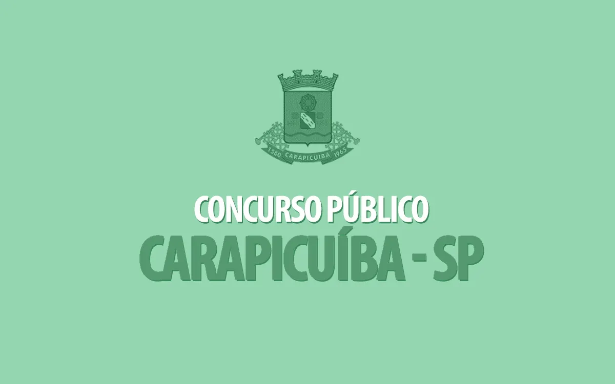 Concurso Prefeitura Carapicuíba-SP 2023