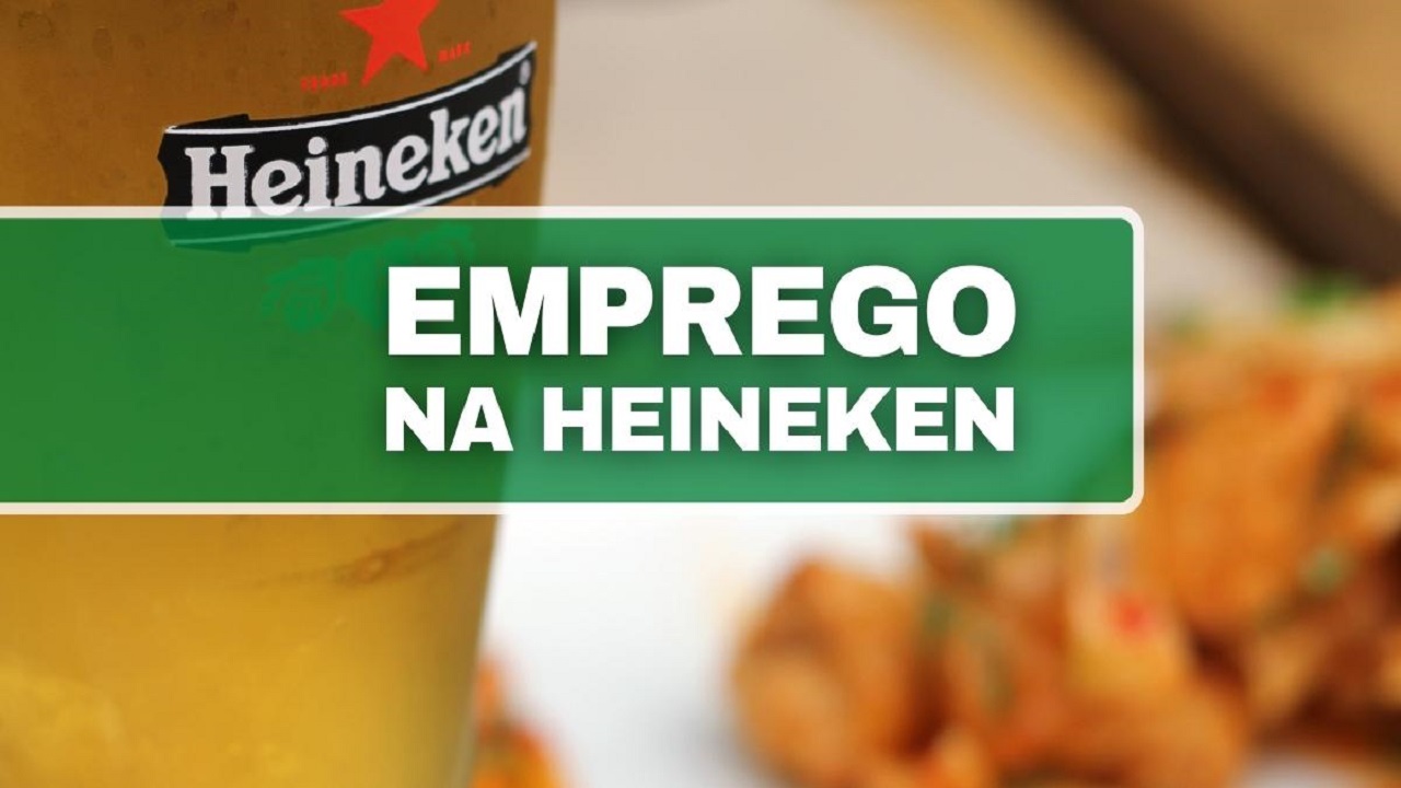 Heineken oferta 83 novas vagas de emprego para candidatos com ensino médio completo em vários estados brasileiros