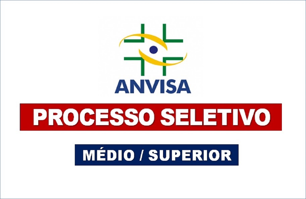Anvisa abre processo seletivo para candidatos de ensino médio e superior sem experiência