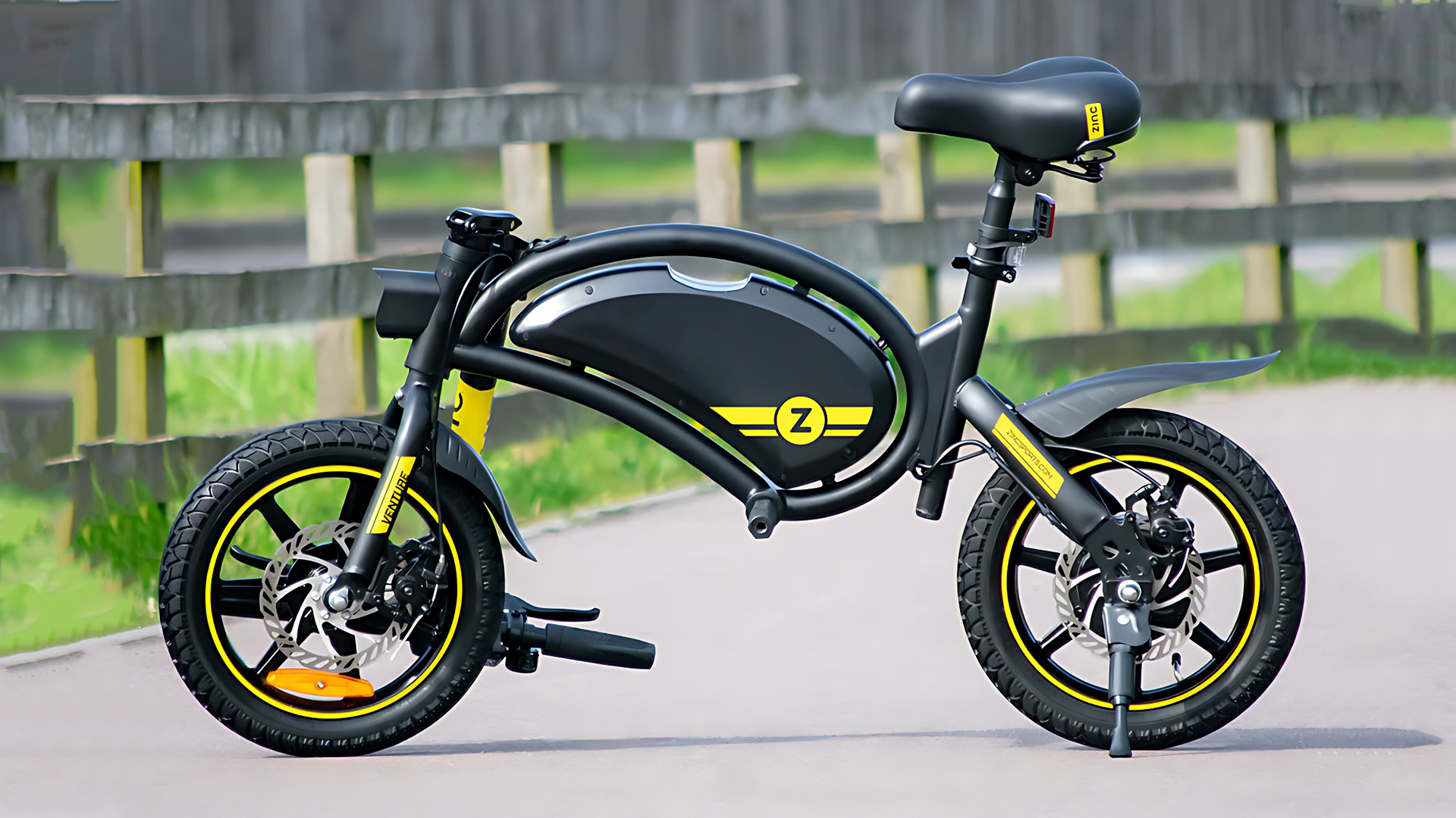 Empresa cria Híbrido de scooter com bicicleta elétrica dobrável de baixo custo, que pesa apenas 17 Kg e pode carregar 120 kg de carga