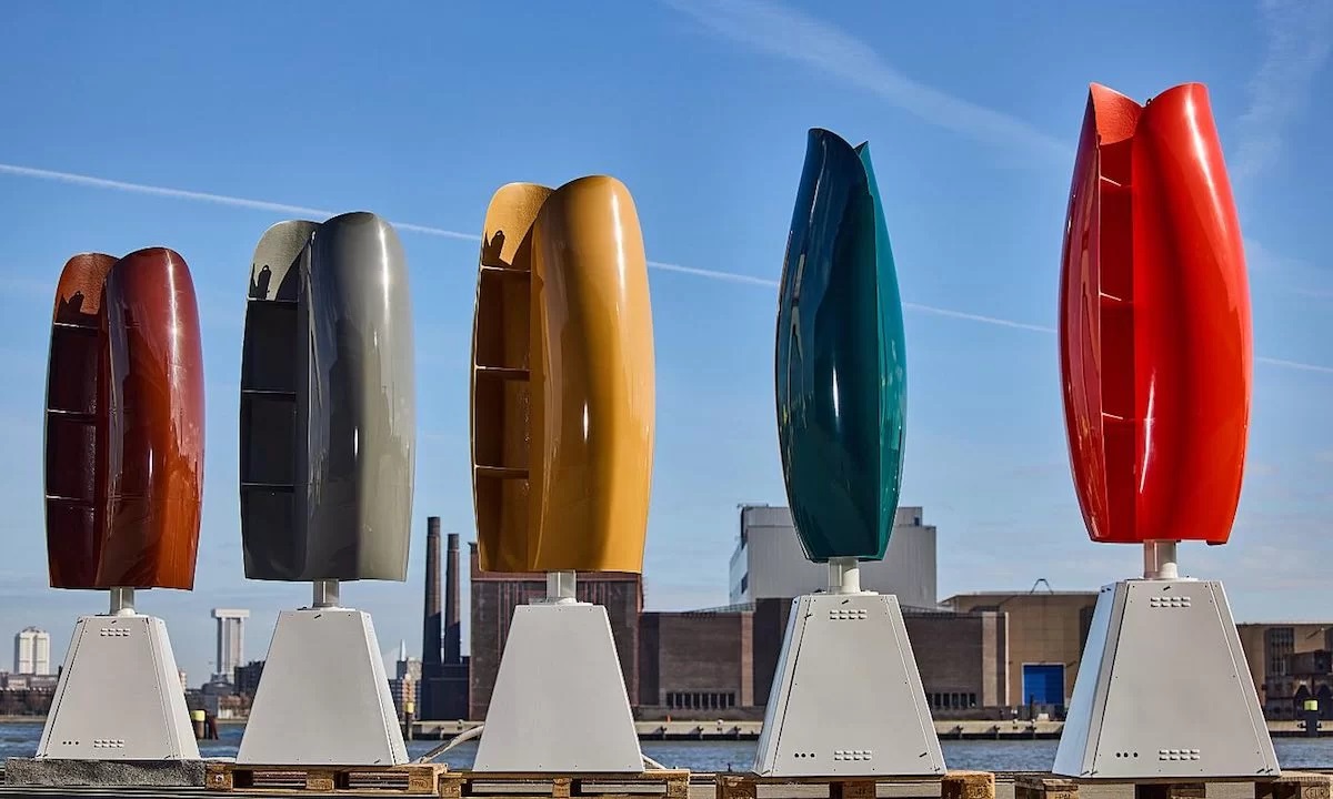 Nova turbina eólica em formato de flor promete revolucionar o mercado sendo instalada em qualquer telhado