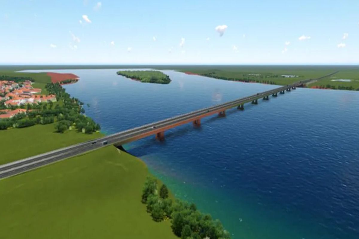 Ponte que ligará Paraná e Mato Grosso do Sul