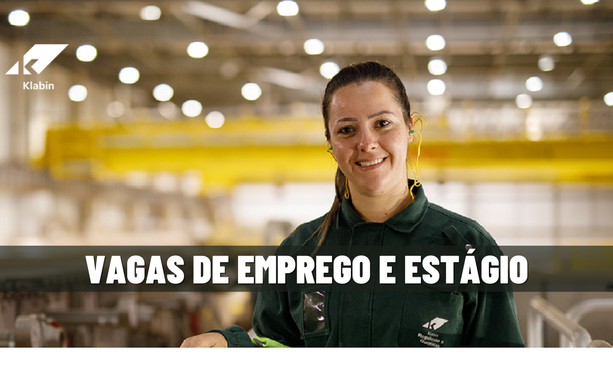 Klabin, emprego, estágio