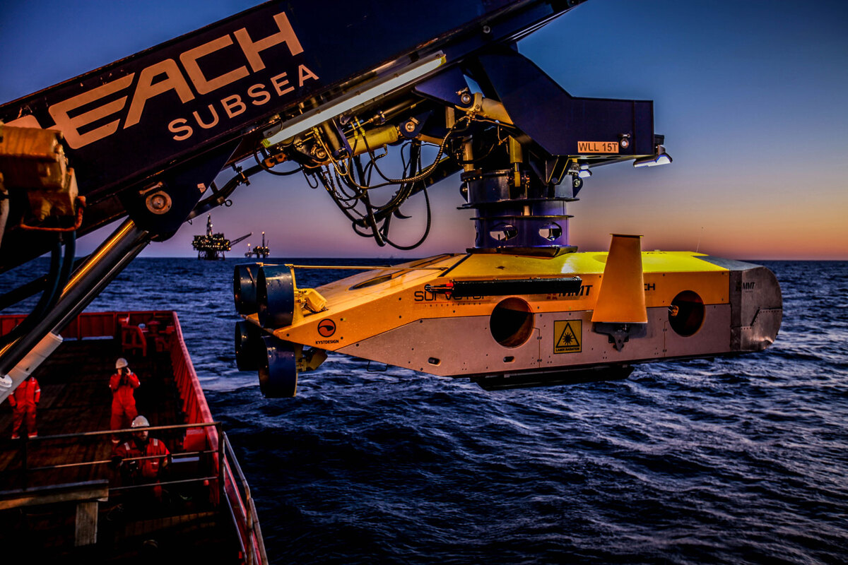 trabalhos na plataforma da Noruega