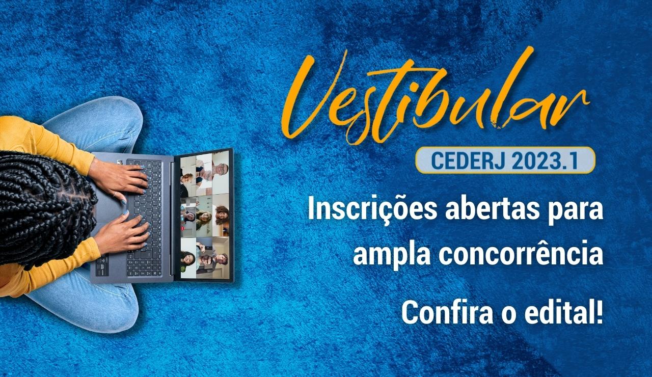 Vestibular Cederj está com inscrições abertas para processo seletivo com 7.589 Vagas