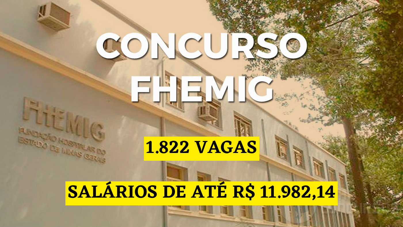 Poderão participar do novo concurso público da Fhemig, profissionais de nível médio, técnico e superior, desde que atendam aos requisitos impostos no edital.