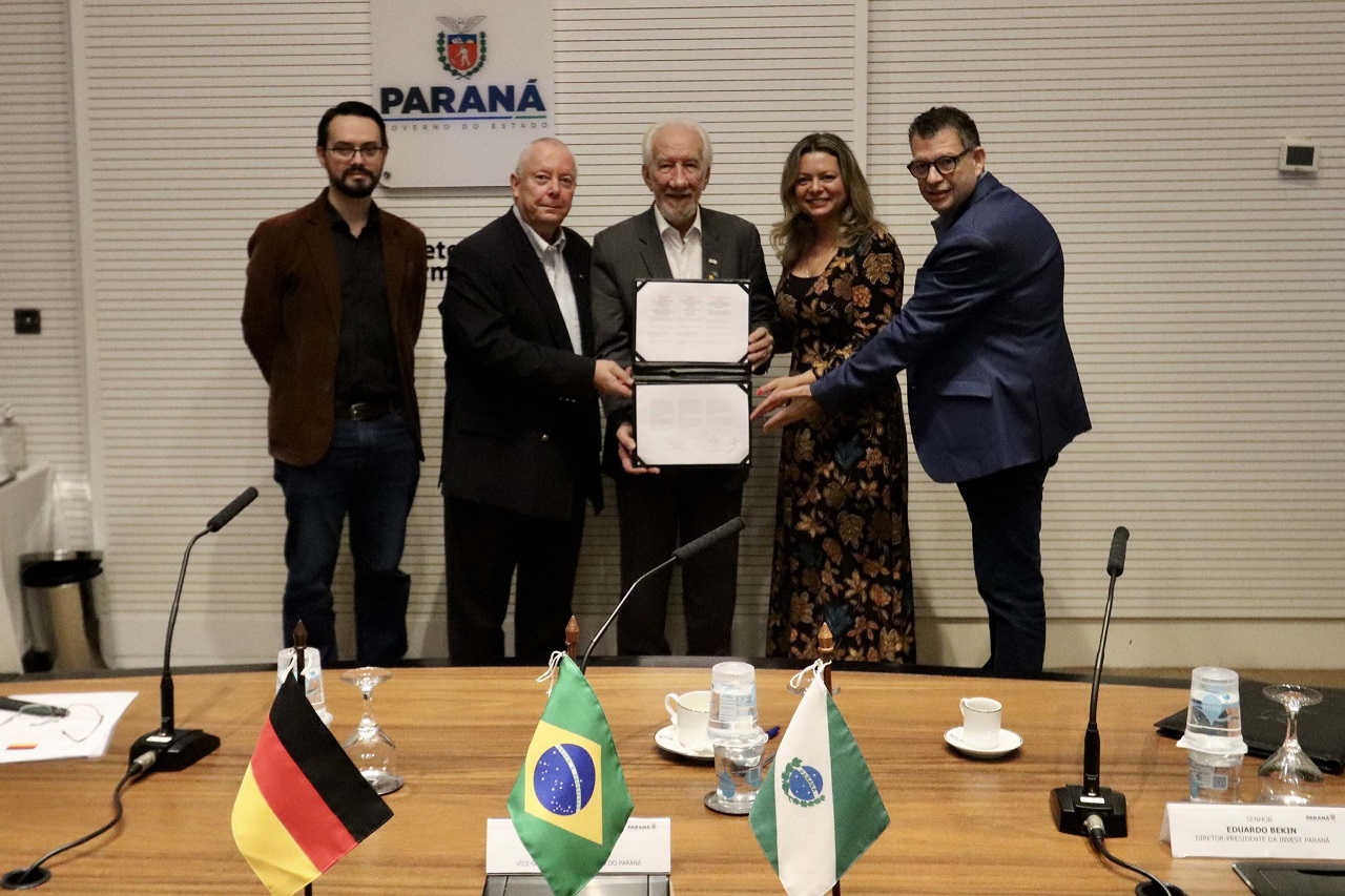 Paraná e estado alemão se unem para promover investimentos em energia limpa e sustentabilidade