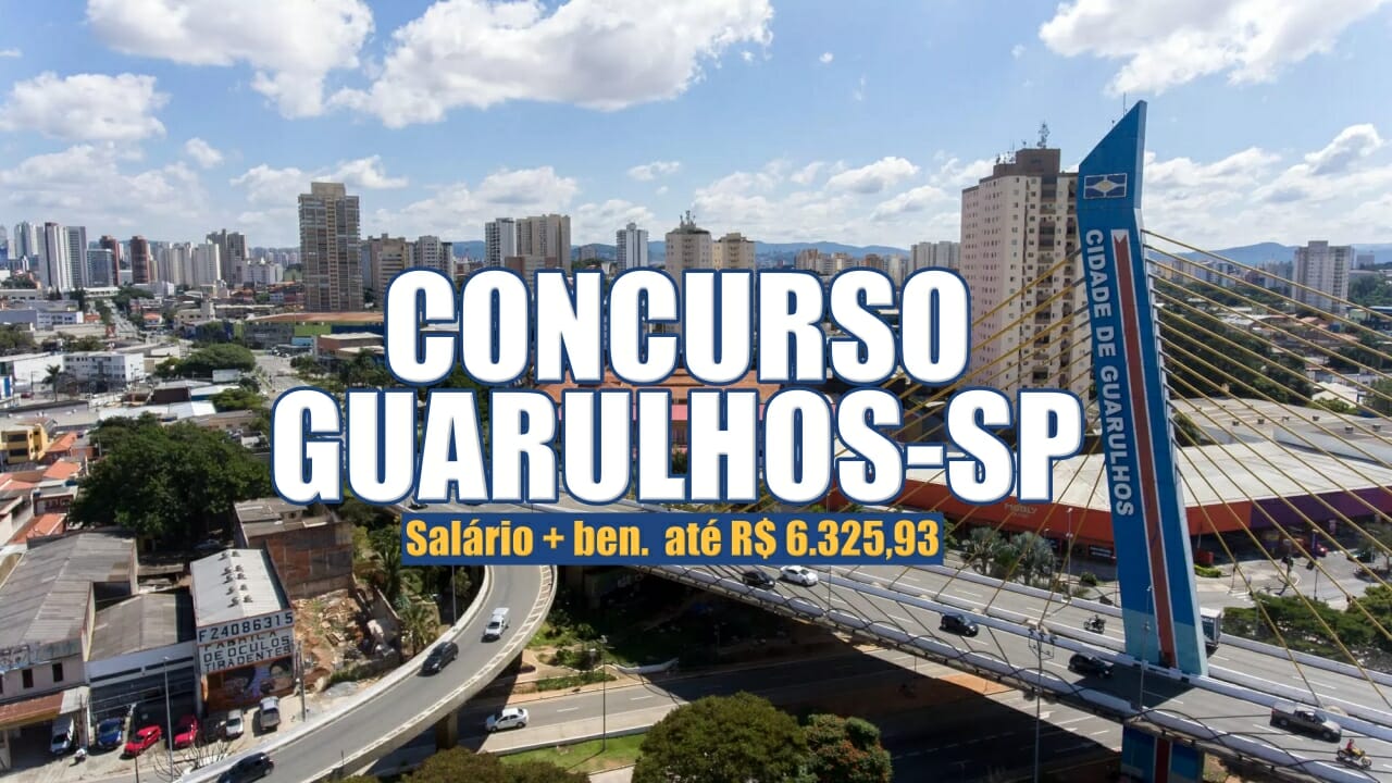Guarulhos - vagas - concurso - emprego - ensino médio