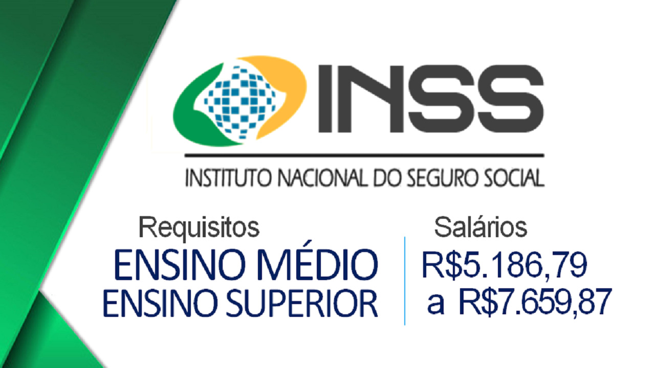 Novo concurso deve ser lançado pelo INSS e oferecer ao todo 7.655 vagas para candidatos de nível médio e superior