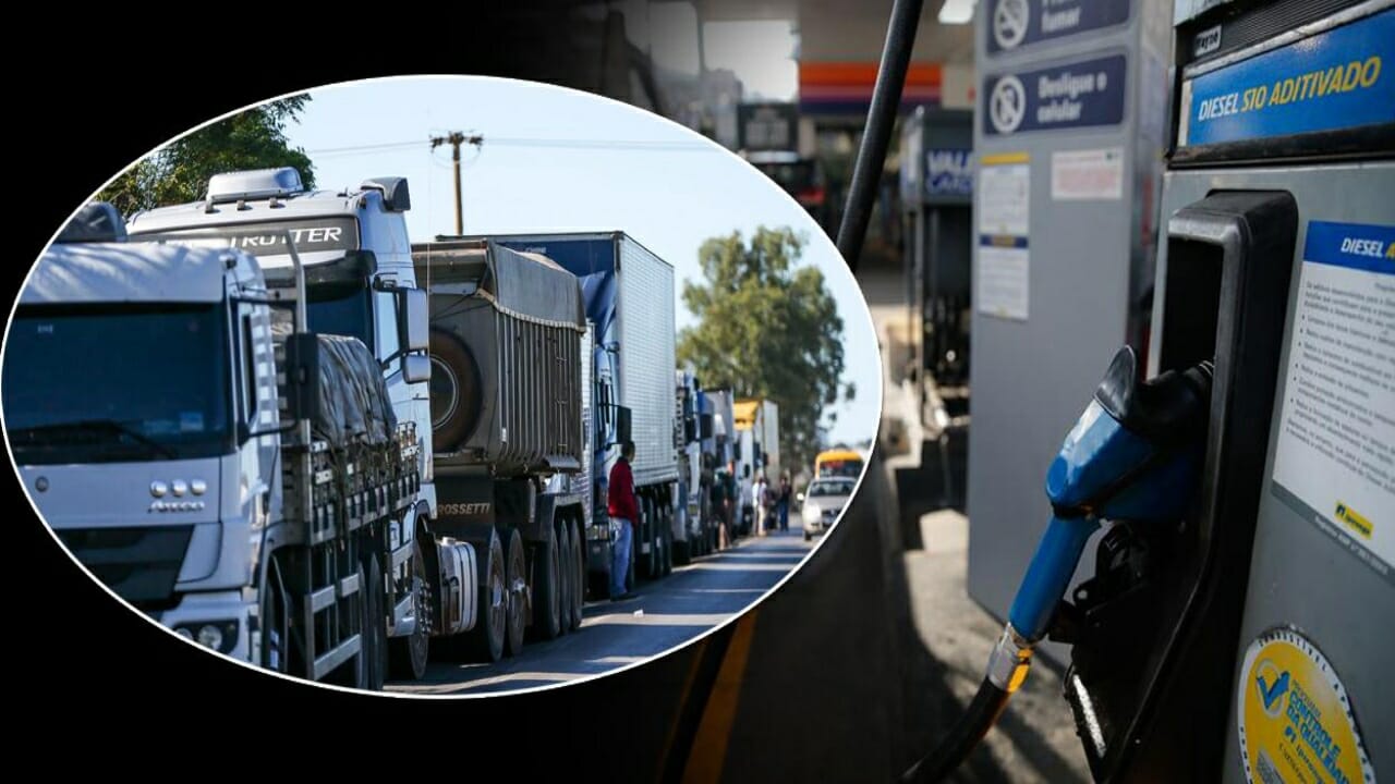 caminhoneiros - diesel - greve - carro popular