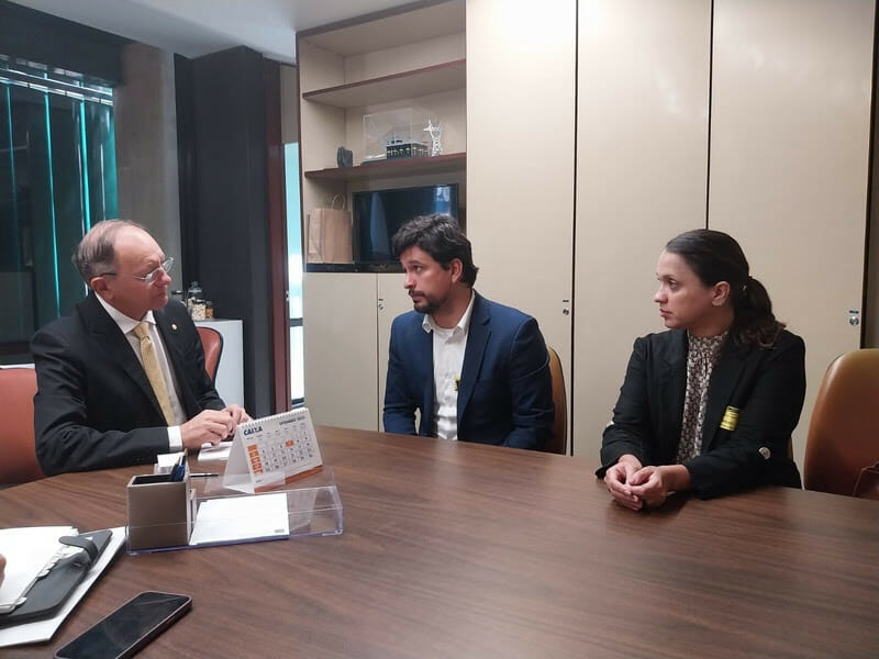 Reunião da ORPLANA, em Brasília, com o deputado Benes Leocádio, relator do PL 3149 2020