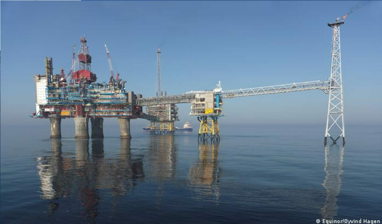 Offshore, gás, carbônico