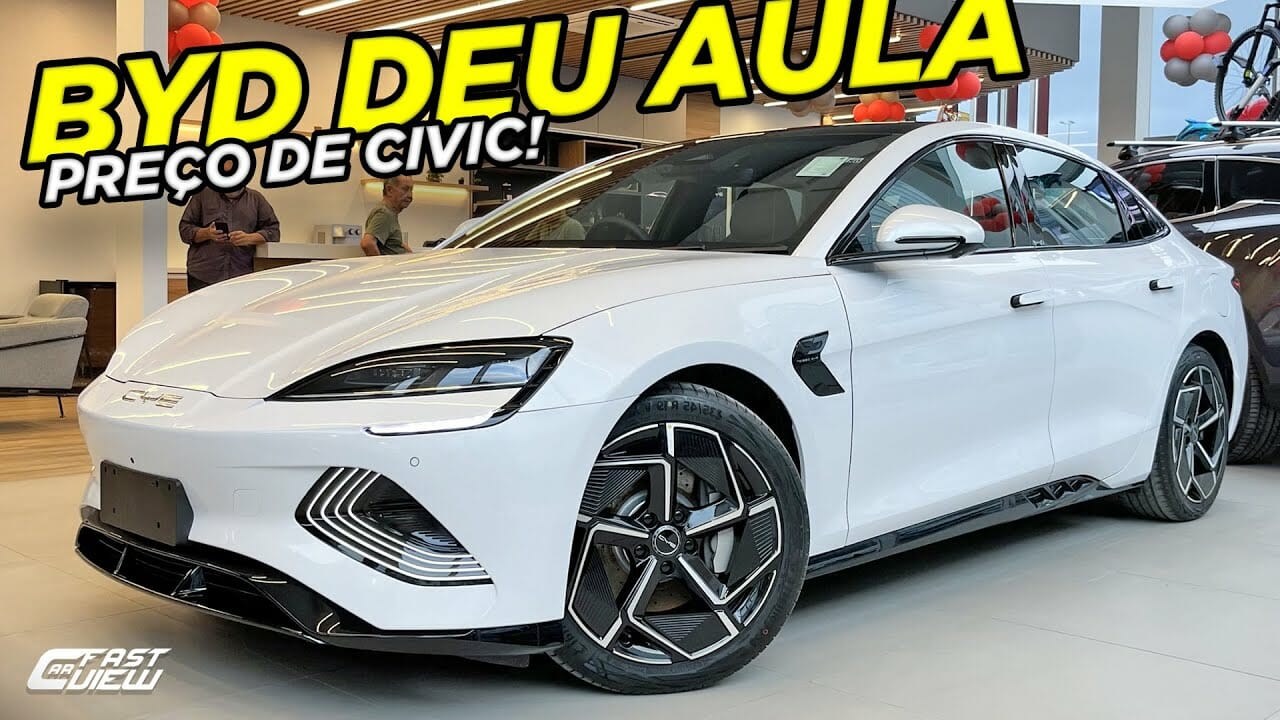 BYD SEAL 2024 - 530 cavalos e mais de 500 km de autonomia COM PREÇO DE CIVIC