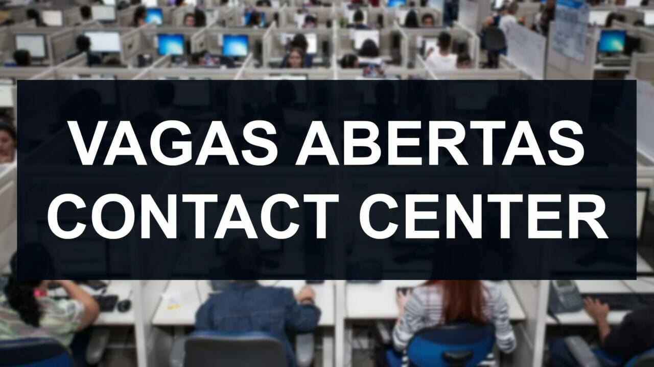 Vagas de call center abertas em todo o Brasil