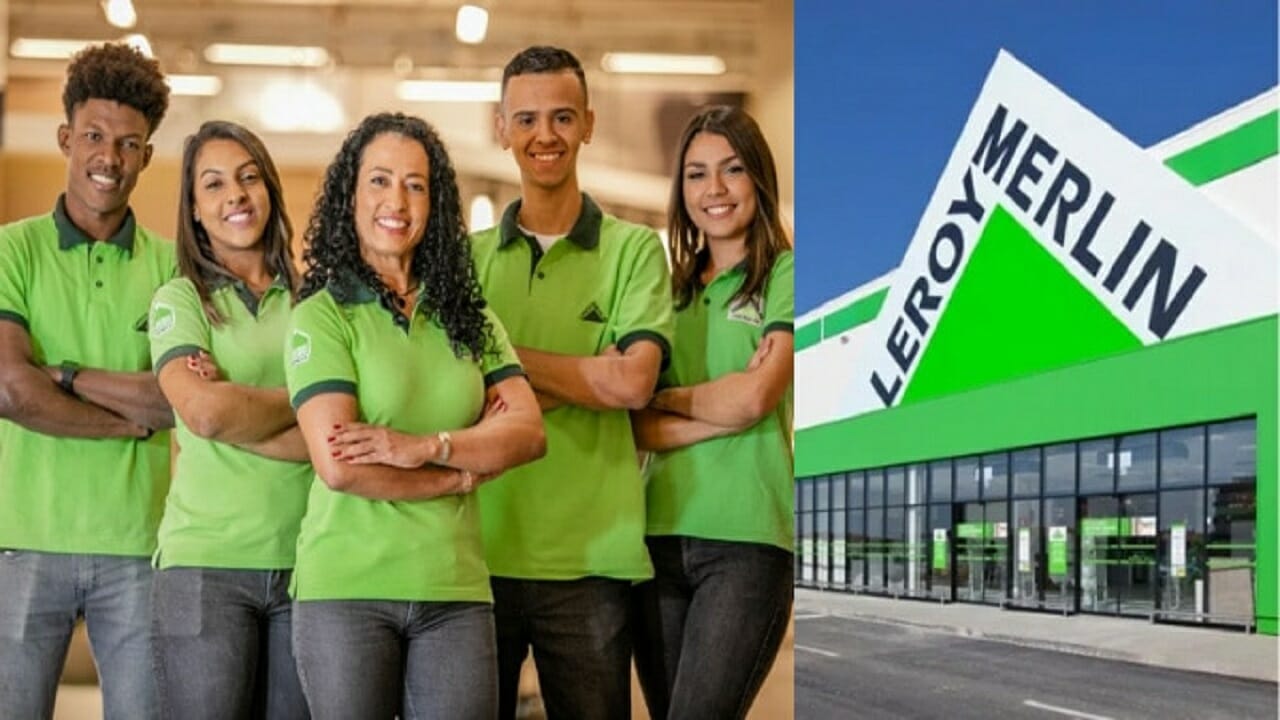 Leroy Merlin está recrutando centenas de candidatos em novo processo seletivo com vagas para atendentes, vendedores, assistente de logística, estagiários e mais!