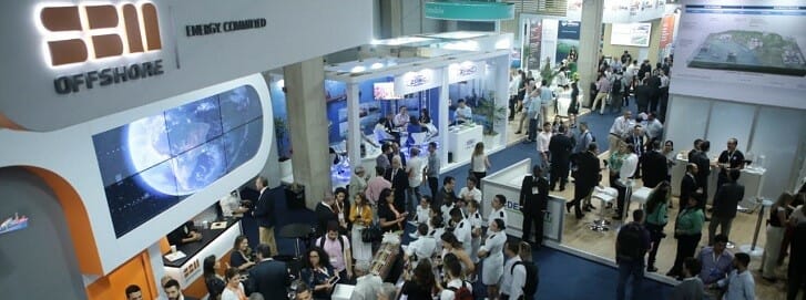 presença na OTC 2023 no Brasil