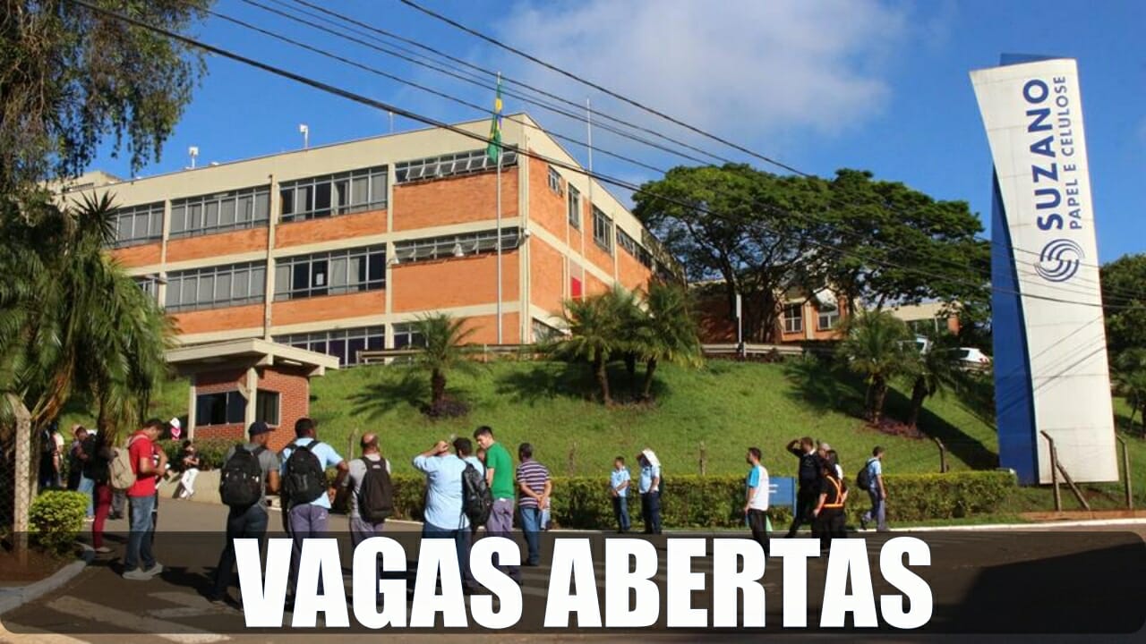emprego - Suzano - celulose - produção - preço - trainee - sp - vagas - ba - sem experiencia