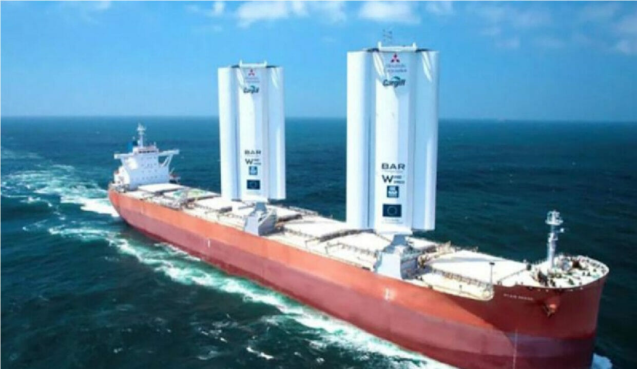 navio, vela, combustível