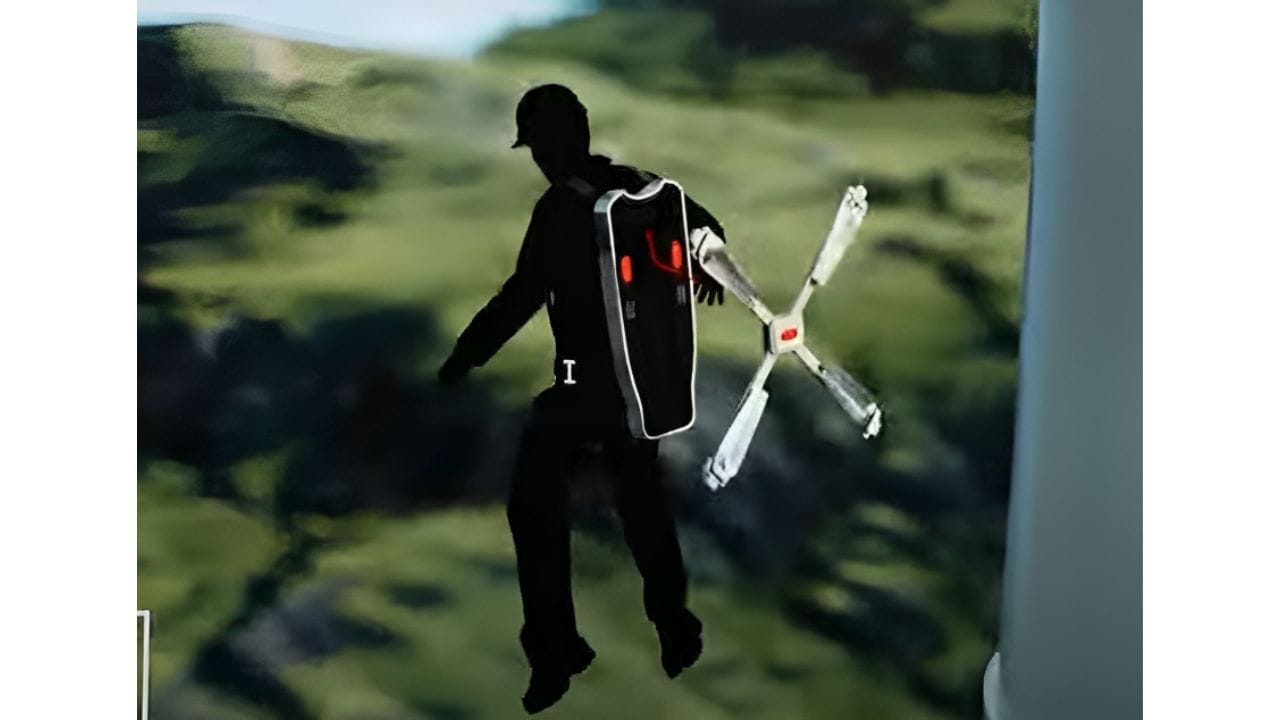 Conheça o paraquedas que vira drone, inovação da tecnologia ajuda para quem trabalha nas alturas