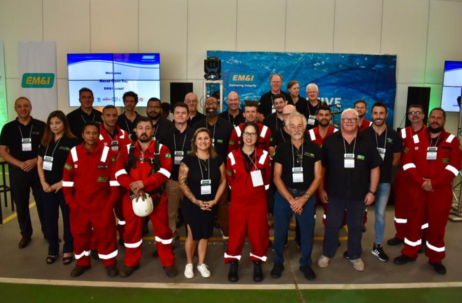 Macaé EM&I colaboradores inauguração