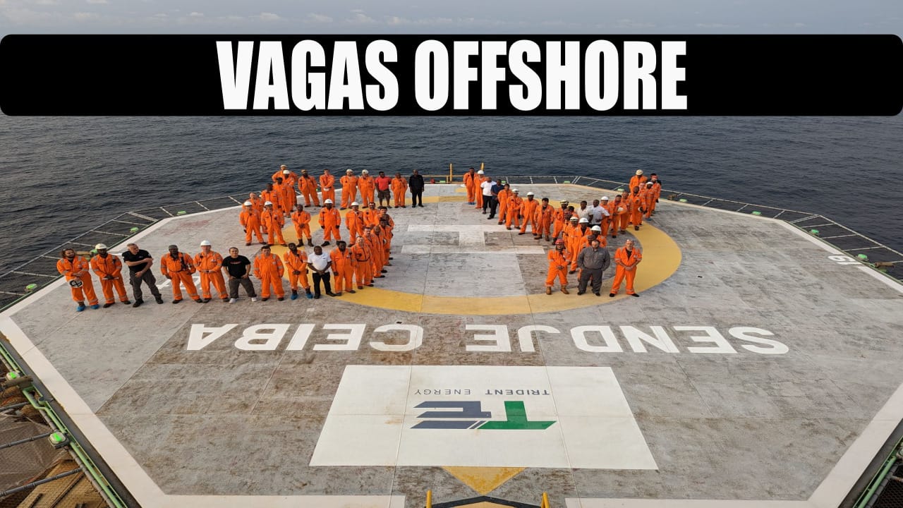 emprego em plataformas Petrobras e Trident Energy em Macaé