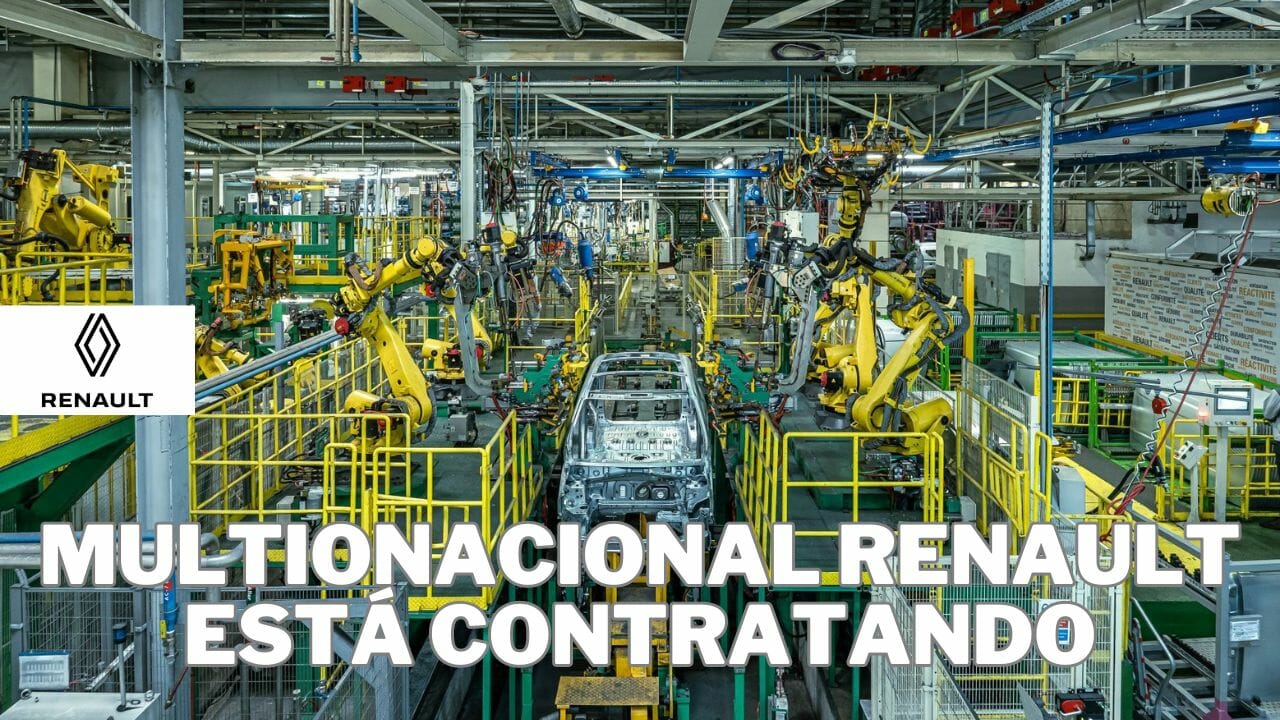 RENAULT anuncia vagas de emprego no Brasil, oportunidades home office, híbridas e presenciais, veja como se candidatar