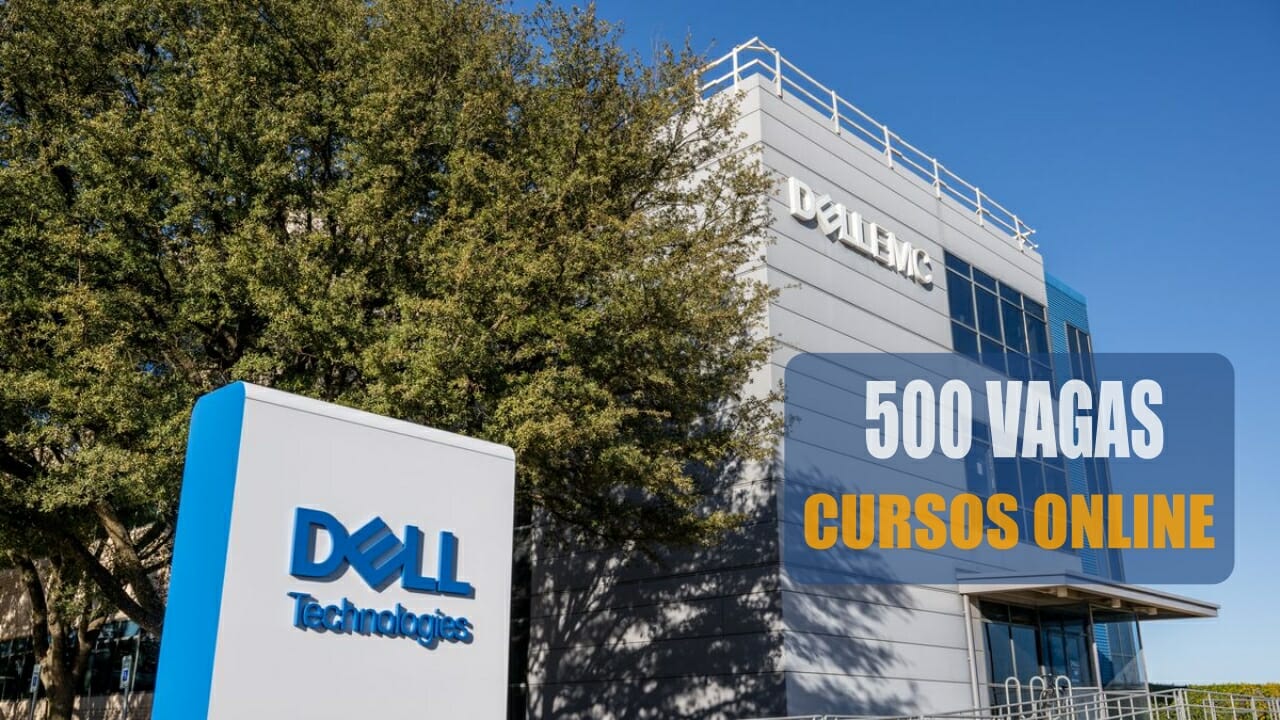 cursos gratuitos - Dell - Ceará - certificado - ingles - informática - excel - vagas