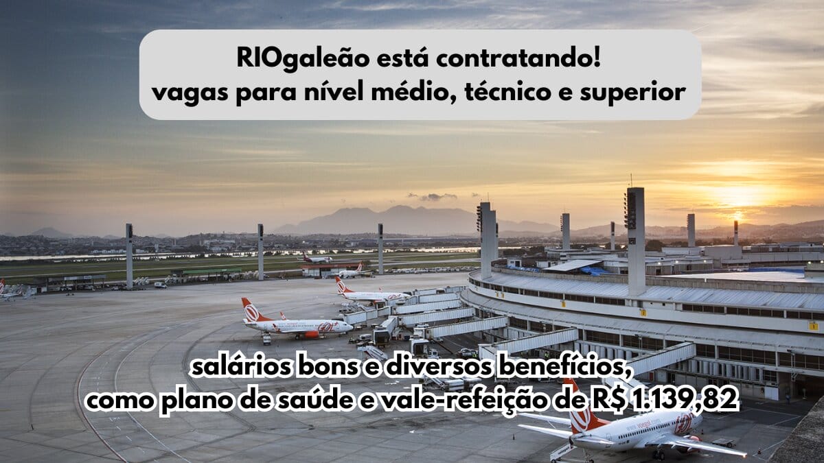 Para ser um funcionário do RIOgaleão e trabalhar no Aeroporto Internacional Tom Jobim, você precisa ter as qualificações exigidas pela empresa e assim, concorrer as vagas de emprego abertas.