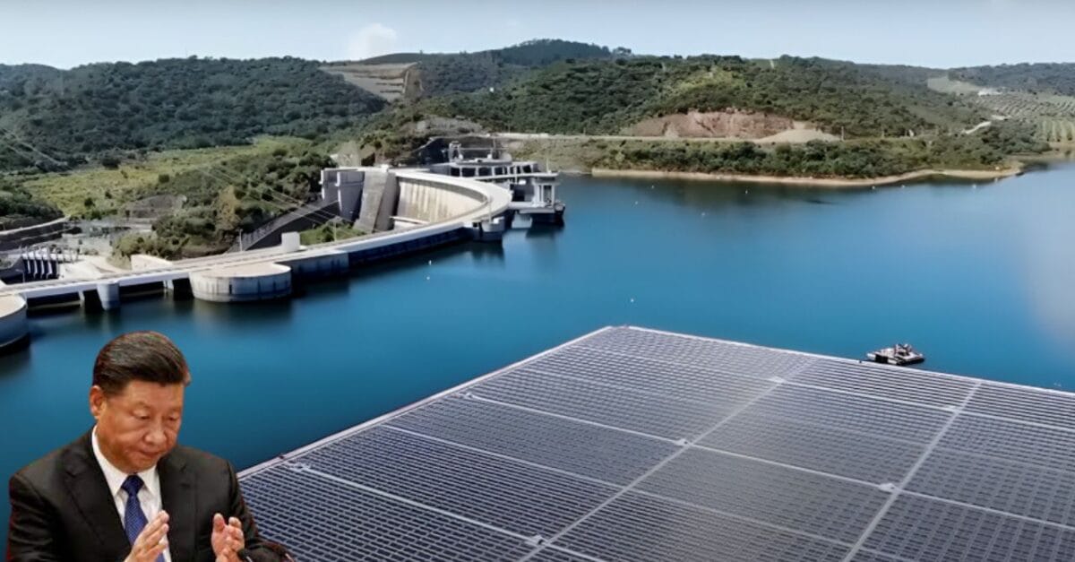 China transforma lagos inteiros em gigantes usinas solares flutuantes