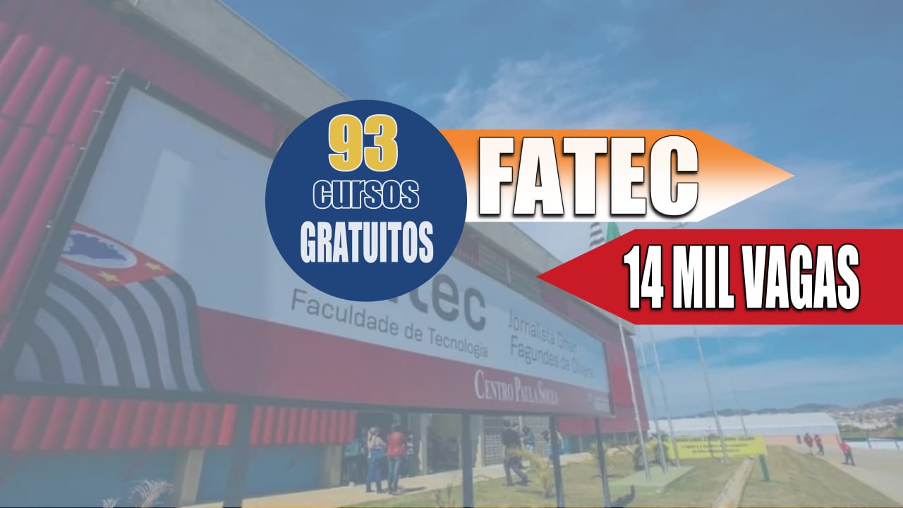 cursos - cursos gratuitos - cursos online - Sena - fatec - faetec - São Paulo - games - logística - indústria - construção civil - ensino médio - técnico - vagas - Senai
