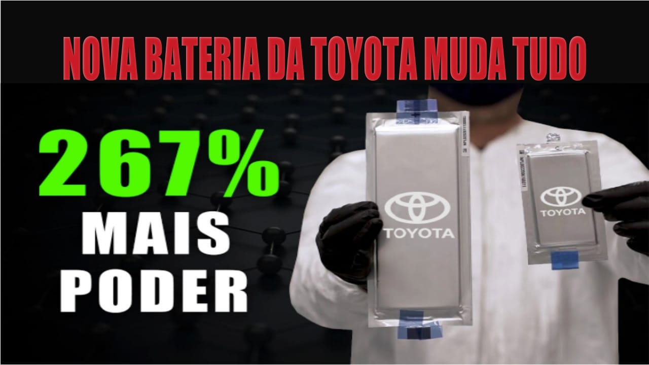 Toyota - bateria - ford - chevrolet - hilux - lítio - fiat - byd - tesla