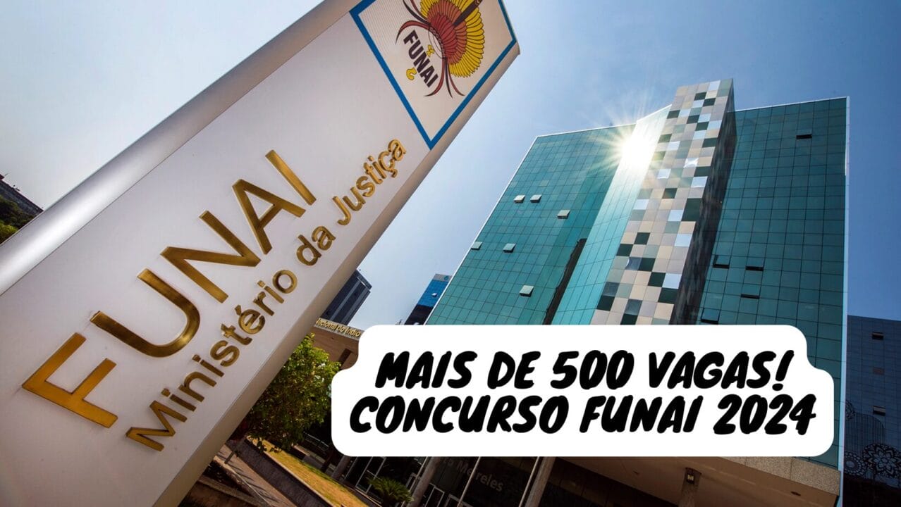 concurso, vagas, funai