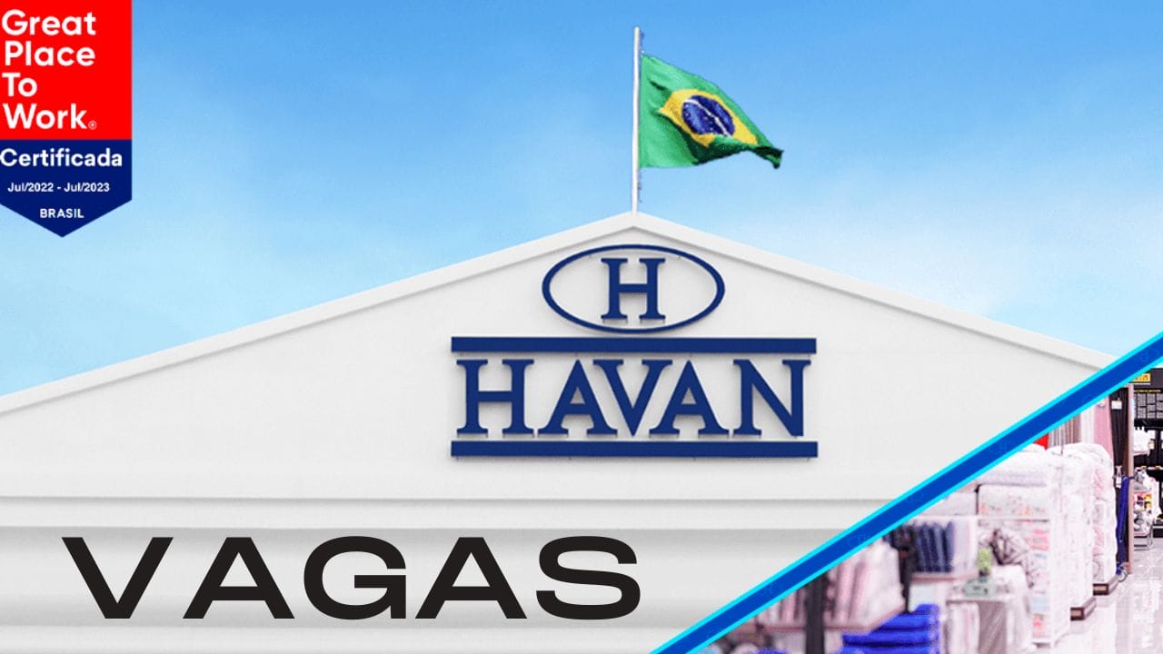 Comece o ano com carteira assinada! Havan anuncia 178 novas vagas de emprego em expansão pelo Brasil