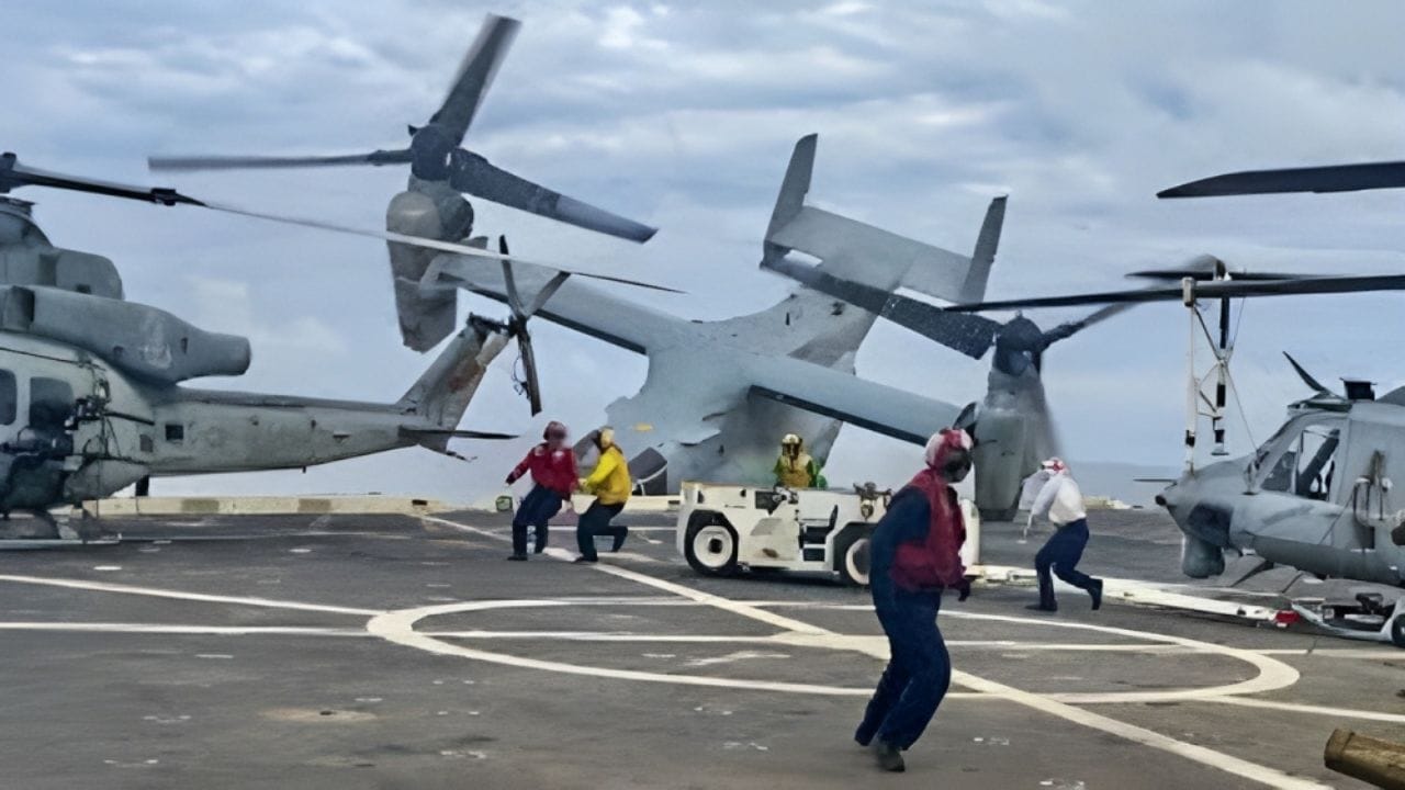Japão suspende frota de V-22 Osprey após acidente fatal, desafios e inovações da tecnologia Tiltrotor