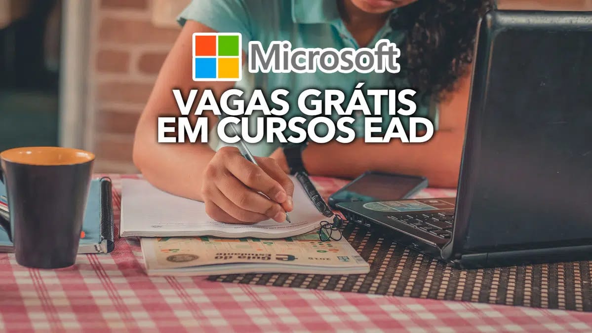 A gigante da tecnologia Microsoft abre inscrições para dezenas de cursos gratuitos e online (EAD) voltados para Inteligência Artificial e cibersegurança