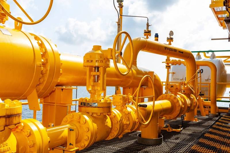 fornecimento de gás