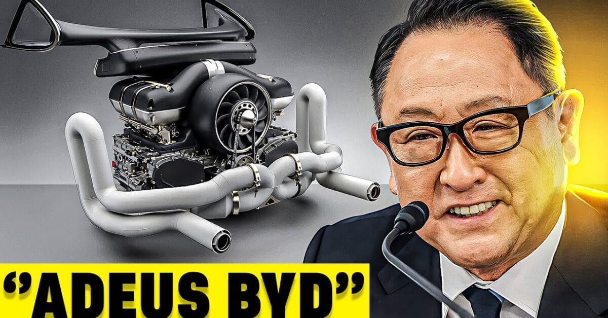 CEO da Toyota promete carro elétrico que dispensa carregadores - uma nova era da indústria automotiva!