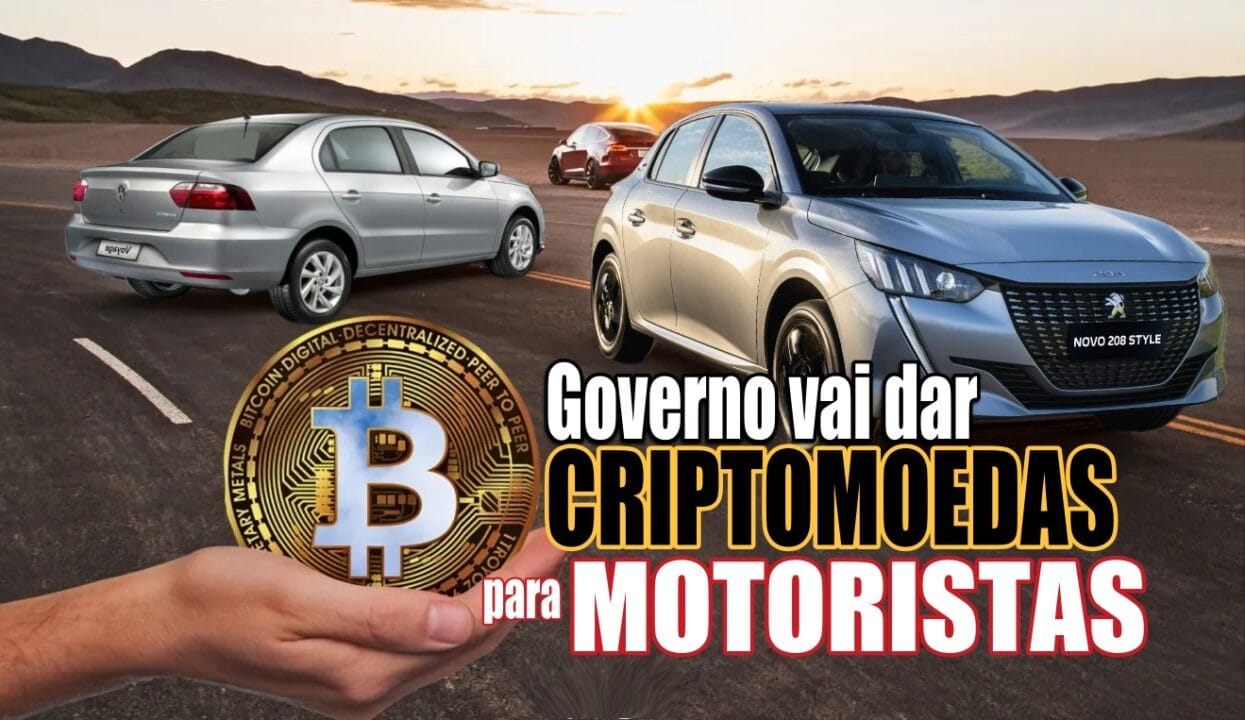 fiat - peugeot - volkswagen - criptomoedas - motorista - ford